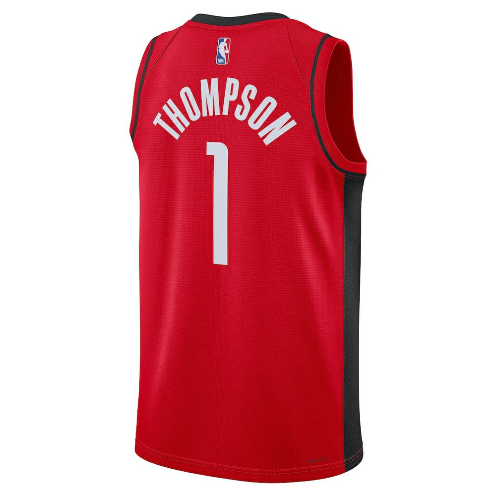 Amen Thompson Houston Rockets Unisex Swingman Player Jersey Icon Edition Red - Nike
