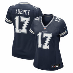 Brandon Aubrey Dallas Cowboys Women's Team Game Jersey - Navy Jerseys