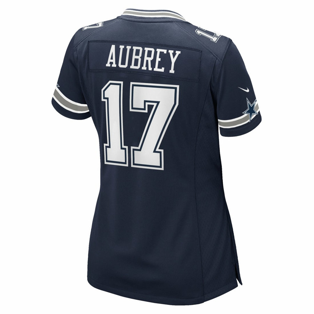 Brandon Aubrey Dallas Cowboys Women's Team Game Jersey - Navy Jerseys