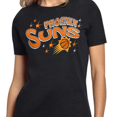 Phoenix Suns Starter Women's Fireworks T-Shirt Black