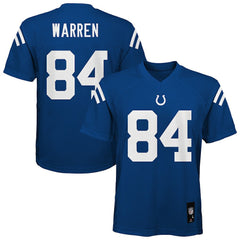 Tyler Warren Indianapolis Colts Outerstuff Youth Replica Player Jersey - Royal Jerseys