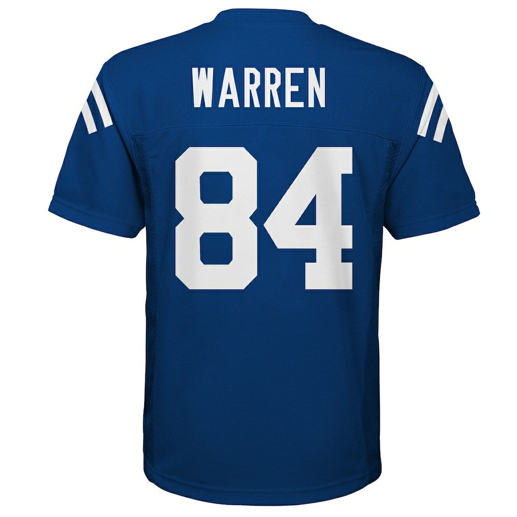 Tyler Warren Indianapolis Colts Outerstuff Youth Replica Player Jersey - Royal Jerseys