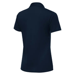 Spain National Team Antigua Women's Statement Y-Neck Polo Navy