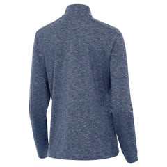 Spain National Team Antigua Women's Quarter-Zip Pullover Heather Navy