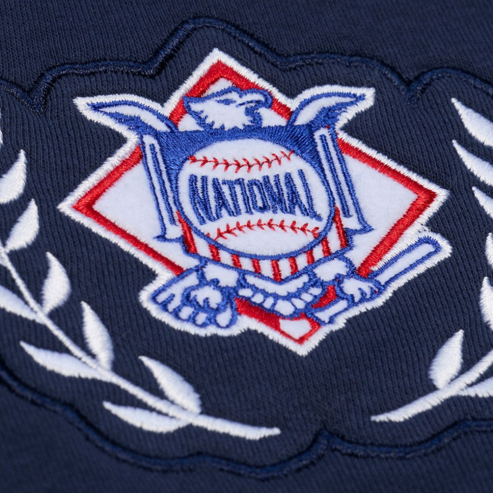 Atlanta Braves Mitchell & Ness Women's Pep Rally Sweatshirt - Navy Sweatshirts