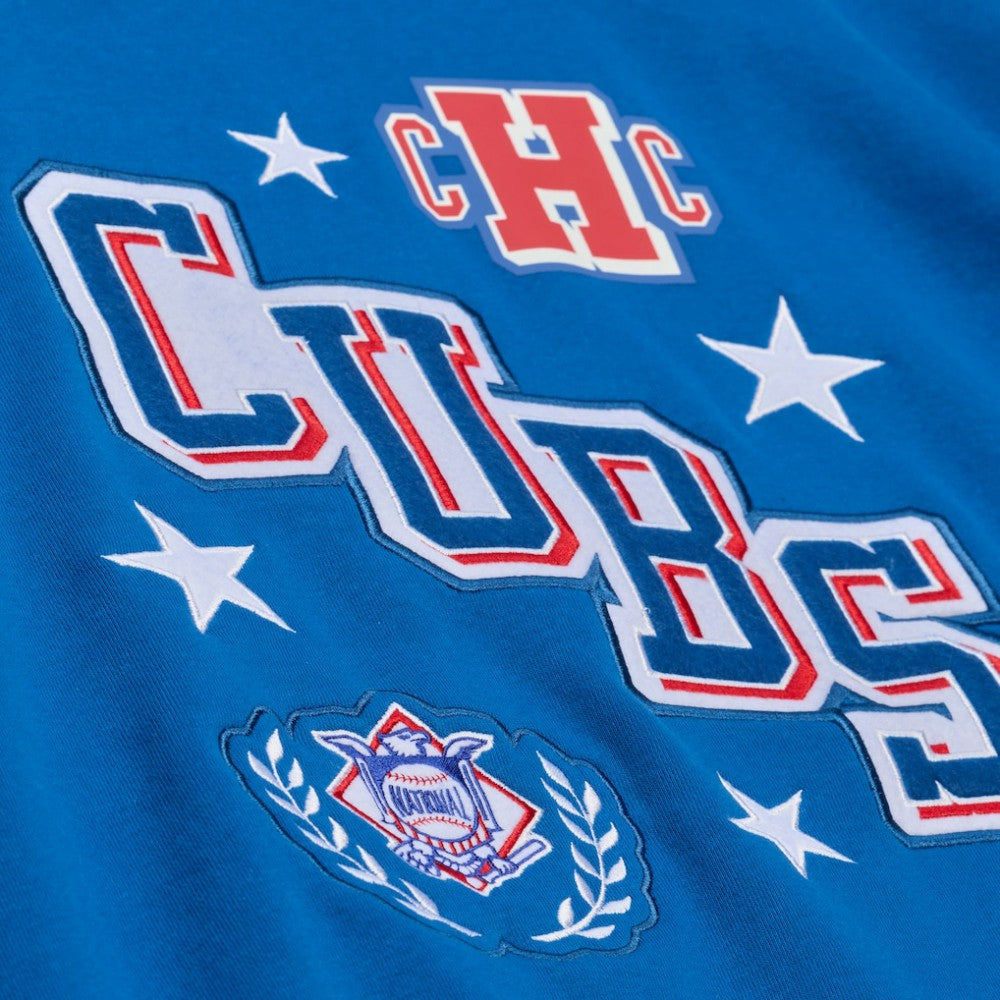 Chicago Cubs Mitchell & Ness Women's Pep Rally Sweatshirt - Royal Sweatshirts