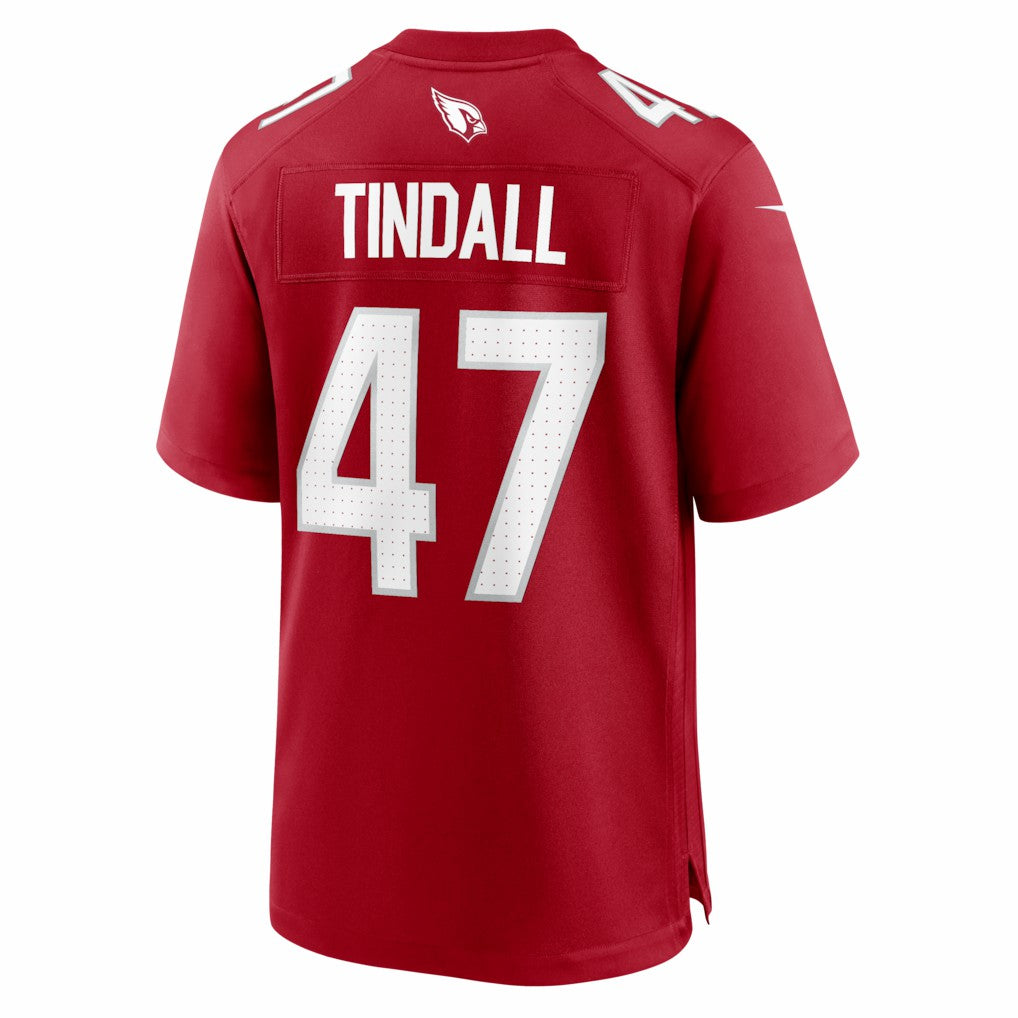 Channing Tindall Arizona Cardinals Team Game Jersey - Cardinal Jerseys
