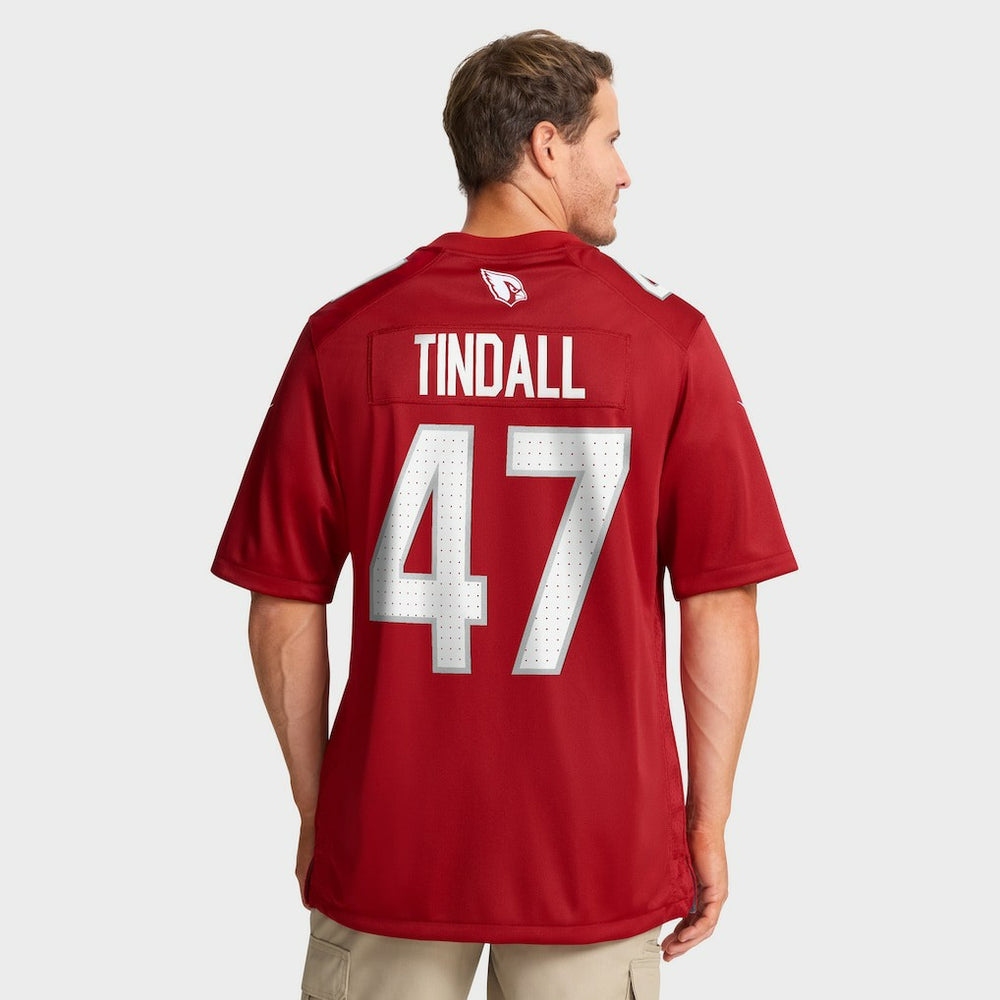 Channing Tindall Arizona Cardinals Team Game Jersey - Cardinal Jerseys