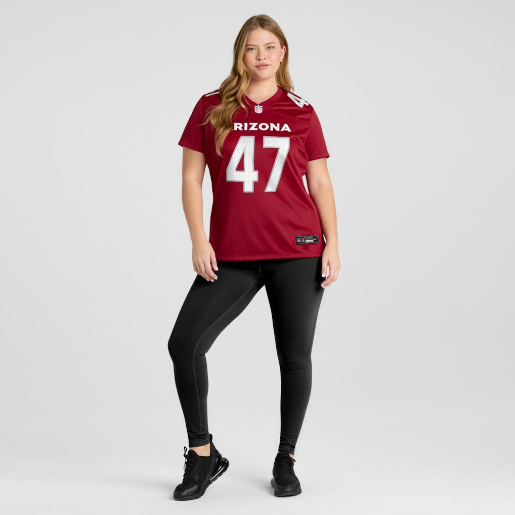 Channing Tindall Arizona Cardinals Women's Team Game Jersey - Cardinal Jerseys
