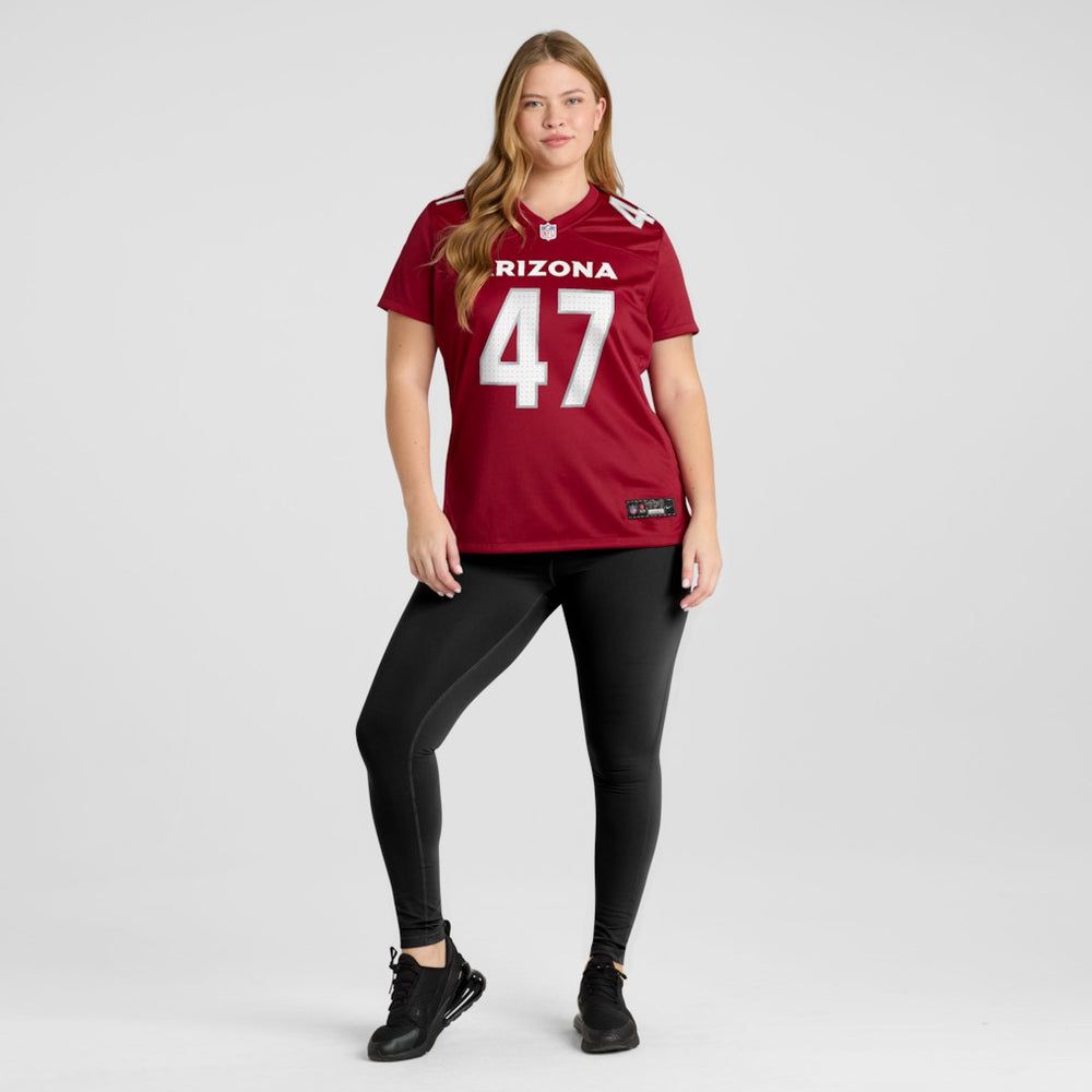 Channing Tindall Arizona Cardinals Women's Team Game Jersey - Cardinal Jerseys