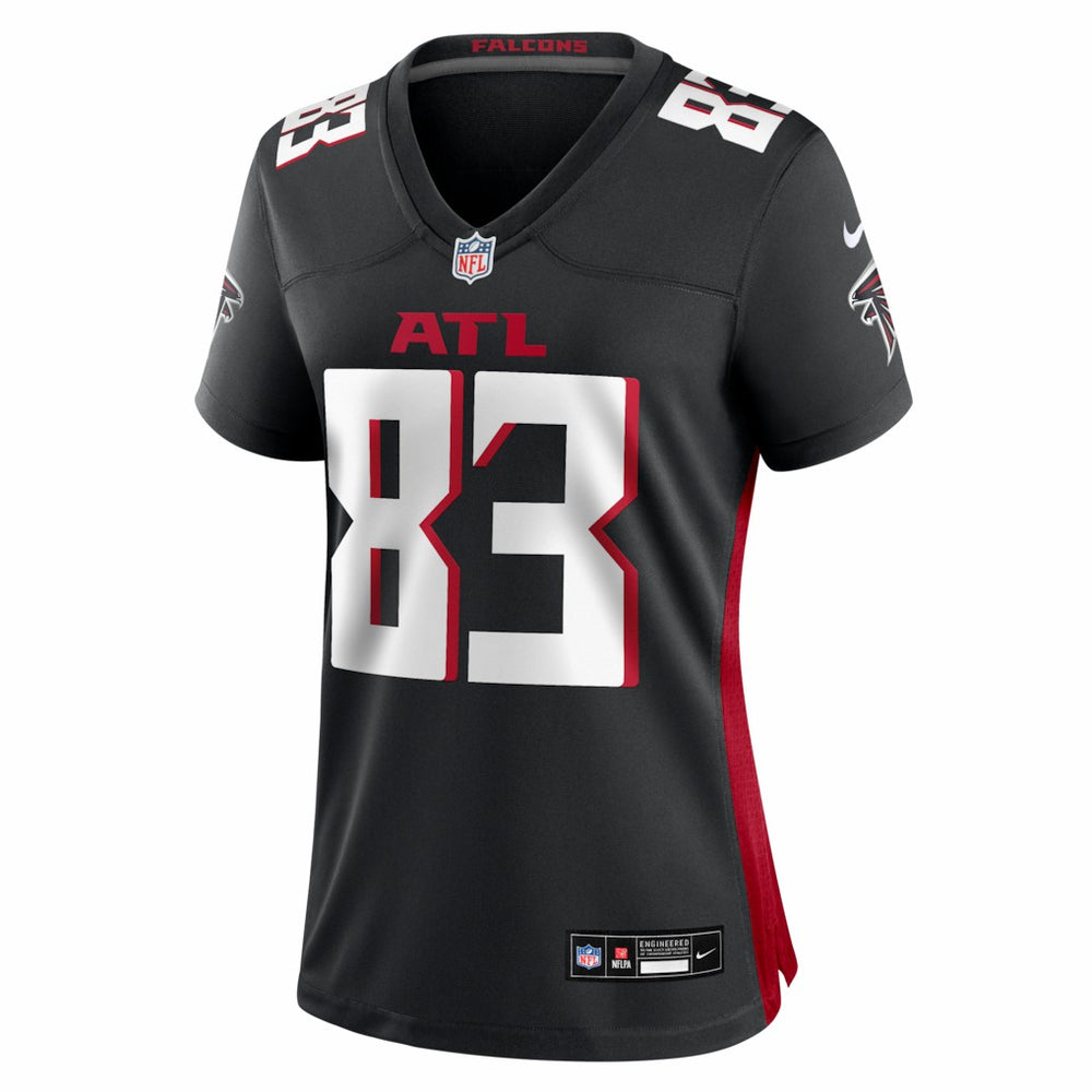 Deven Thompkins Atlanta Falcons Women's Team Game Jersey - Black Jerseys