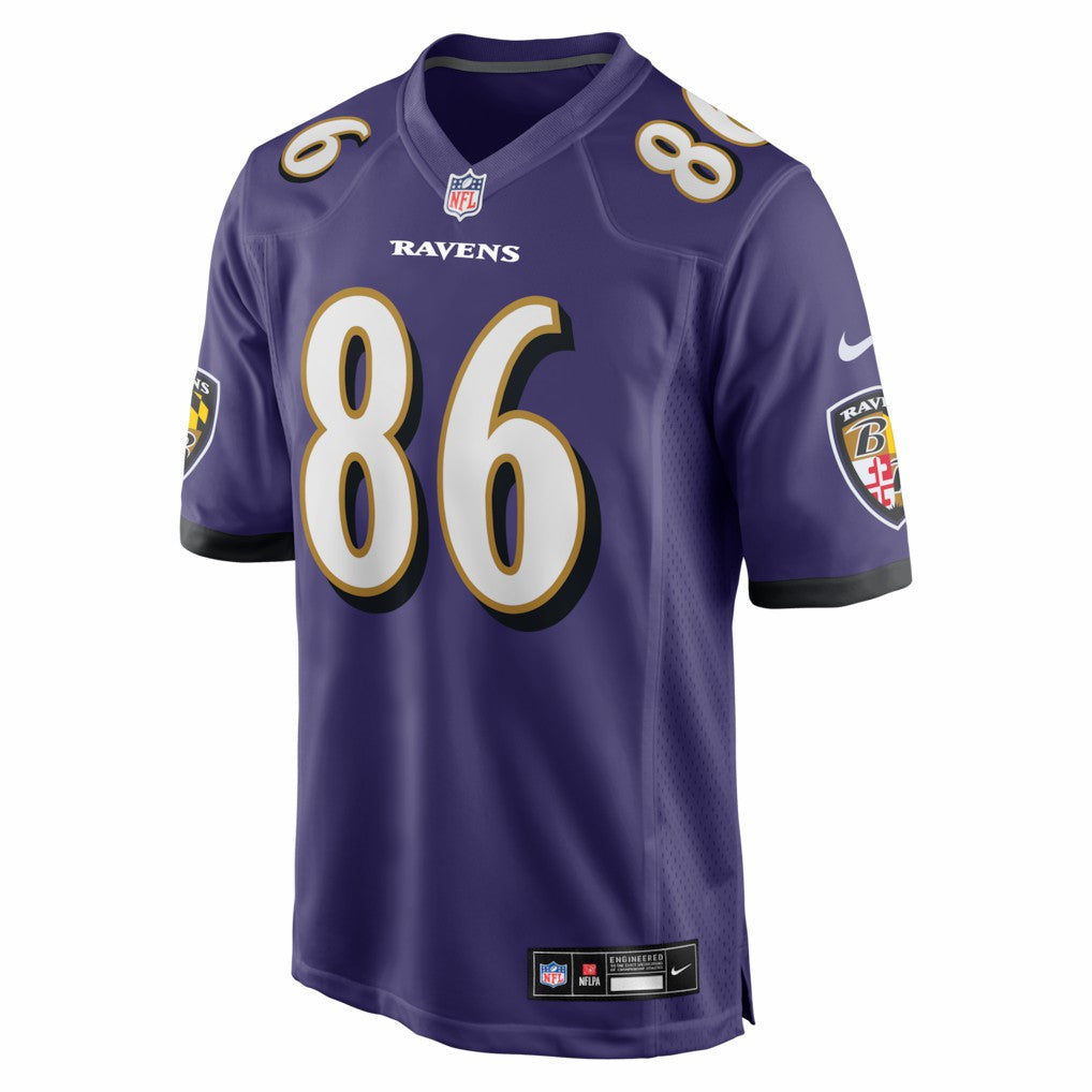 Cornelius Johnson Baltimore Ravens Team Game Jersey - Purple Jerseys
