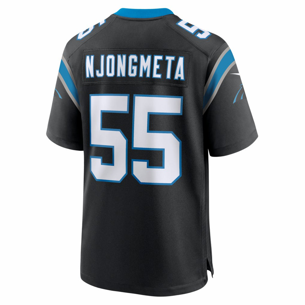 Maema Njongmeta Carolina Panthers Team Game Jersey - Black Jerseys