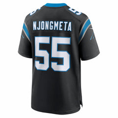 Maema Njongmeta Carolina Panthers Team Game Jersey - Black Jerseys