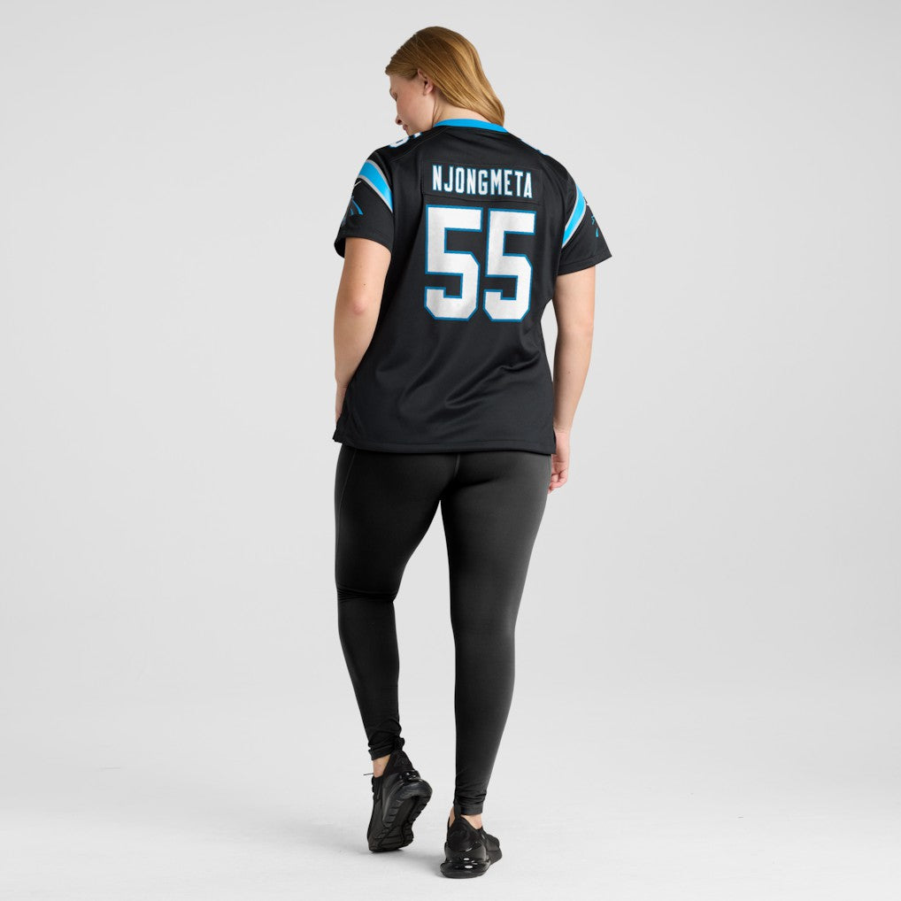 Maema Njongmeta Carolina Panthers Women's Team Game Jersey - Black Jerseys