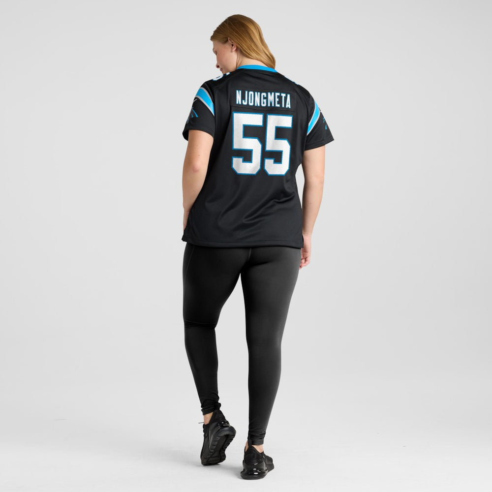 Maema Njongmeta Carolina Panthers Women's Team Game Jersey - Black Jerseys