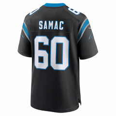 Nick Samac Carolina Panthers Team Game Jersey - Black Jerseys