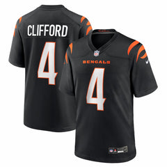Sean Clifford Cincinnati Bengals Team Game Jersey - Black Jerseys