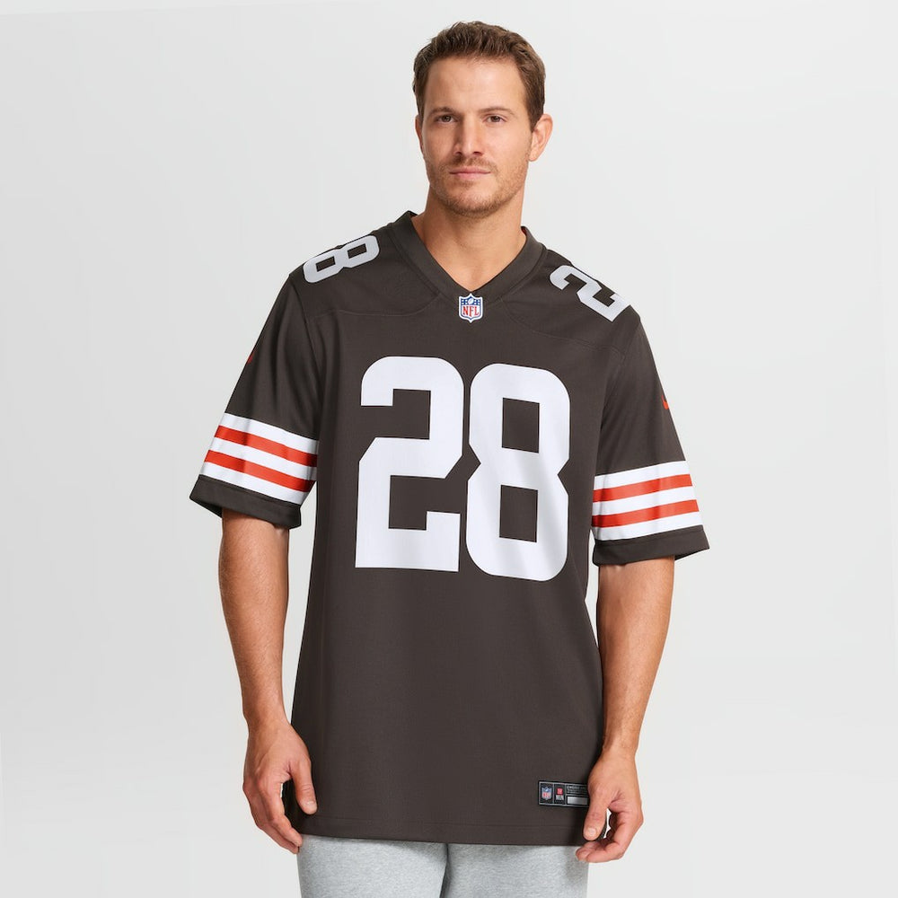 Tre Avery Cleveland Browns Team Game Jersey - Brown Jerseys