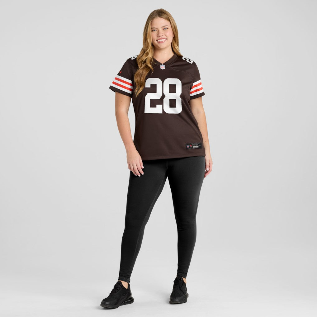 Tre Avery Cleveland Browns Women's Team Game Jersey - Brown Jerseys