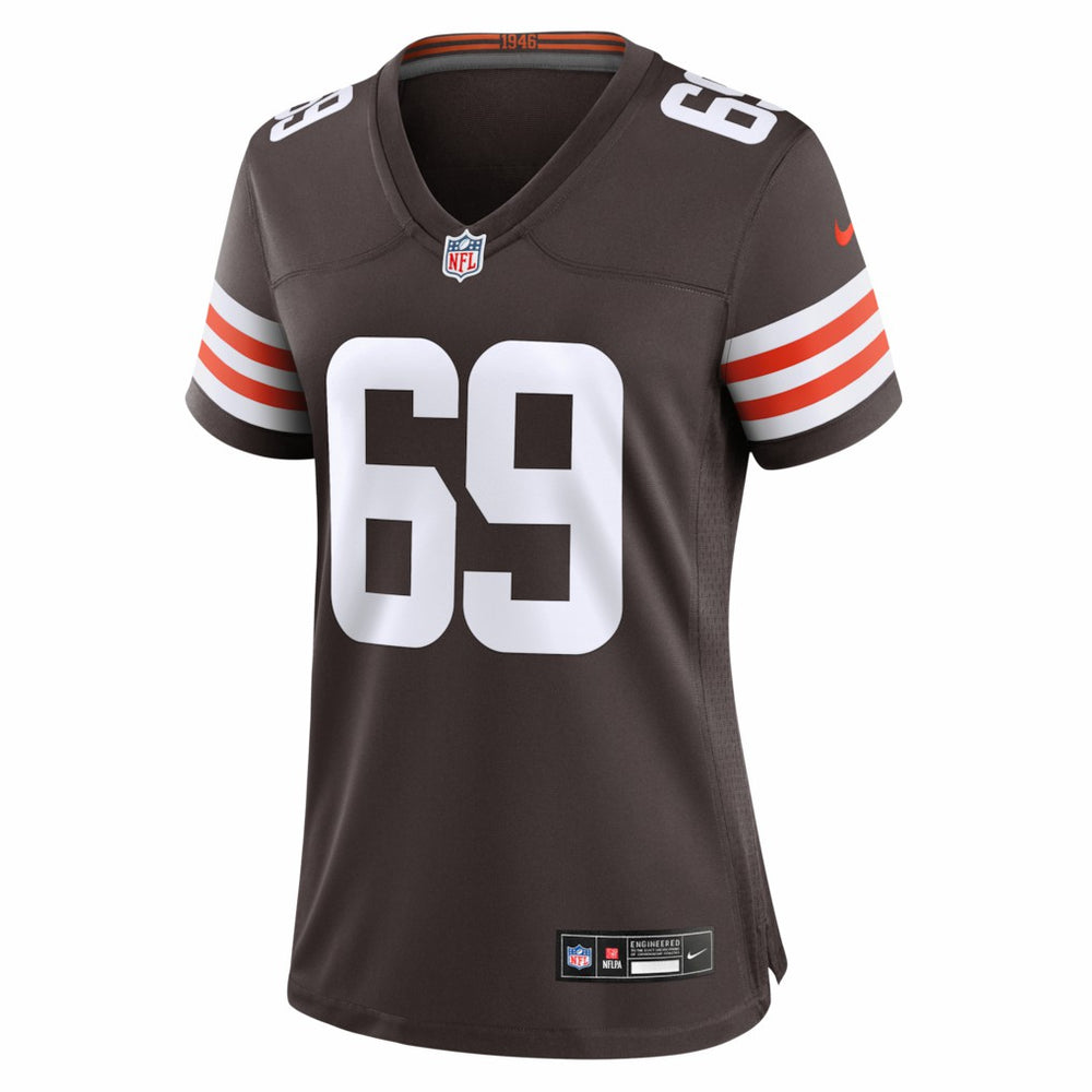 Tyre Phillips Cleveland Browns Women's Team Game Jersey - Brown Jerseys