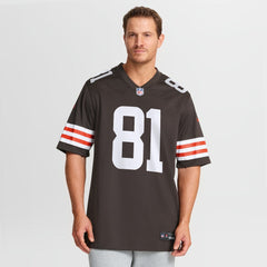Luke Floriea Cleveland Browns Team Game Jersey - Brown Jerseys