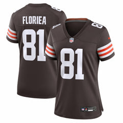 Luke Floriea Cleveland Browns Women's Team Game Jersey - Brown Jerseys