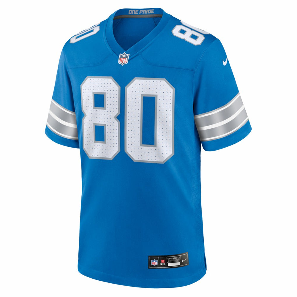 Malik Cunningham Detroit Lions Team Game Jersey - Blue Jerseys