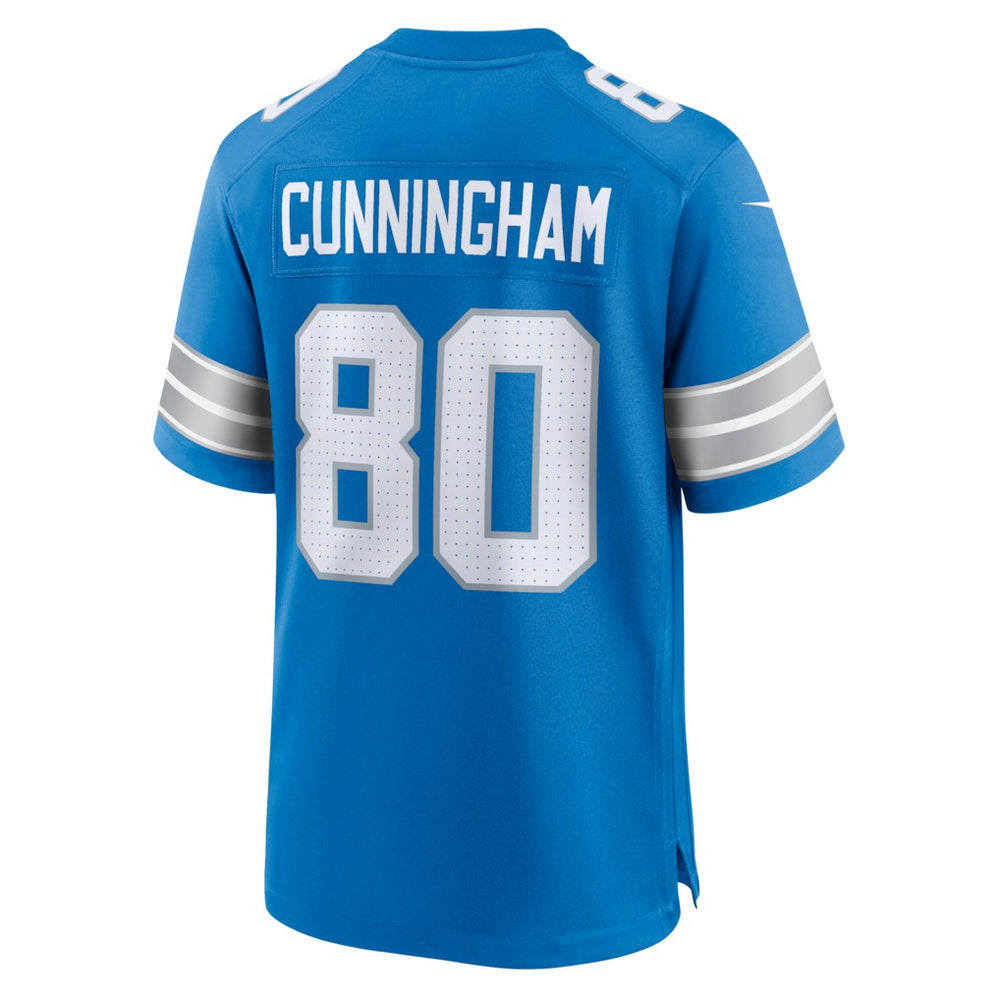 Malik Cunningham Detroit Lions Team Game Jersey - Blue Jerseys