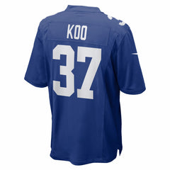 Younghoe Koo New York Giants Team Game Jersey - Royal Jerseys