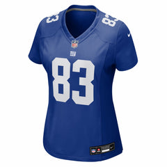 Dalen Cambre New York Giants Women's Team Game Jersey - Royal Jerseys