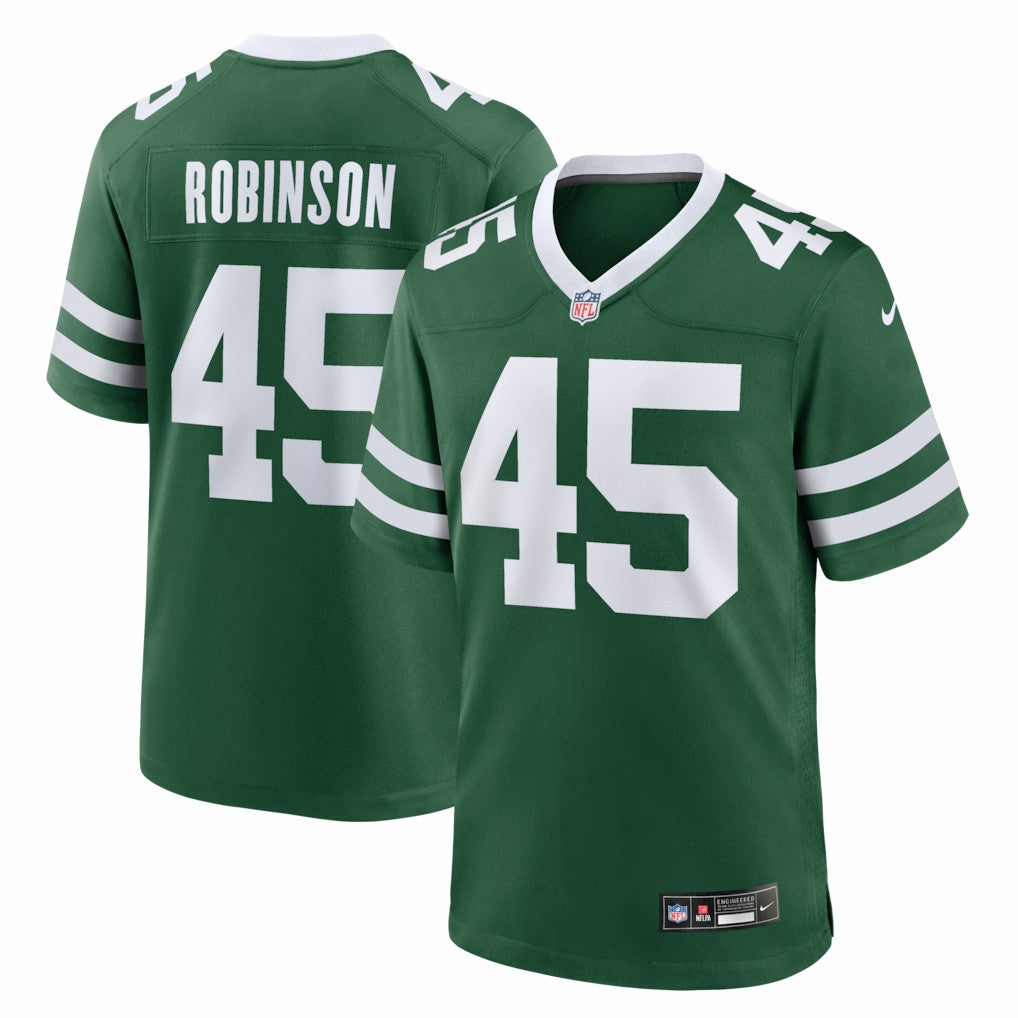 Mark Robinson New York Jets Team Game Jersey - Legacy Green Jerseys