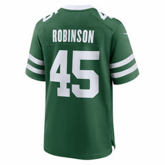 Mark Robinson New York Jets Team Game Jersey - Legacy Green Jerseys
