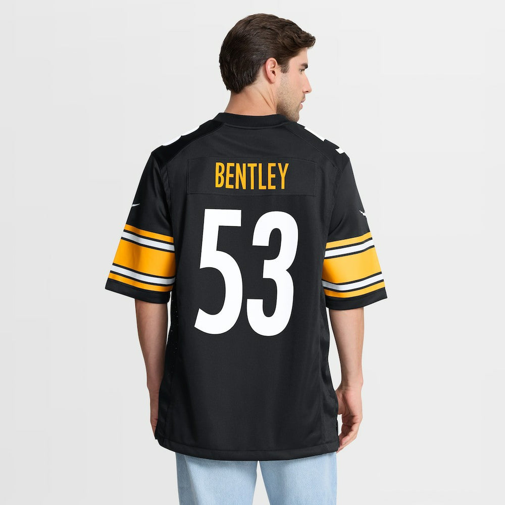 JaWhaun Bentley Pittsburgh Steelers Team Game Jersey - Black Jerseys