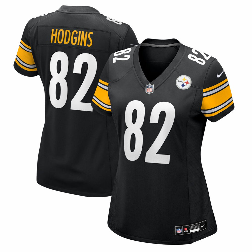 Isaiah Hodgins Pittsburgh Steelers Women's Team Game Jersey - Black Jerseys