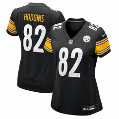 Isaiah Hodgins Pittsburgh Steelers Women's Team Game Jersey - Black Jerseys