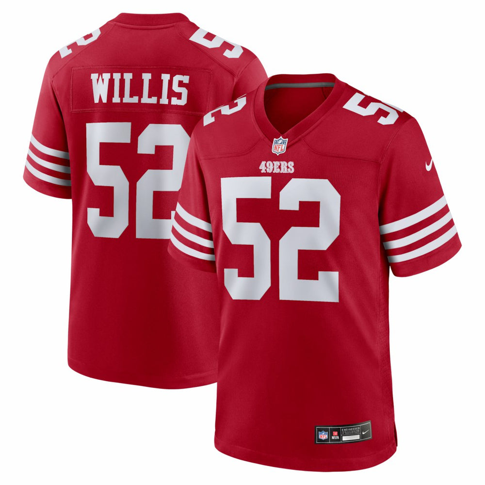 Messiah Swinson San Francisco 49ers Team Game Jersey - Scarlet Jerseys