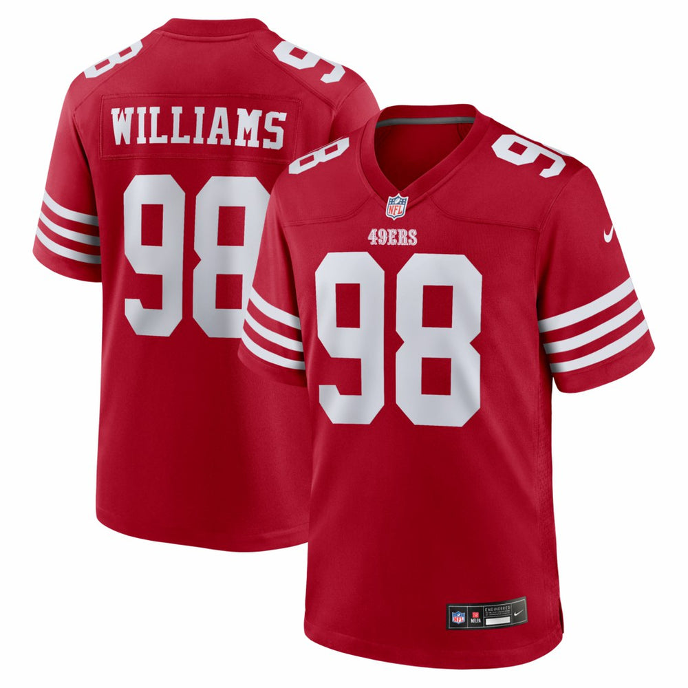 Messiah Swinson San Francisco 49ers Team Game Jersey - Scarlet Jerseys
