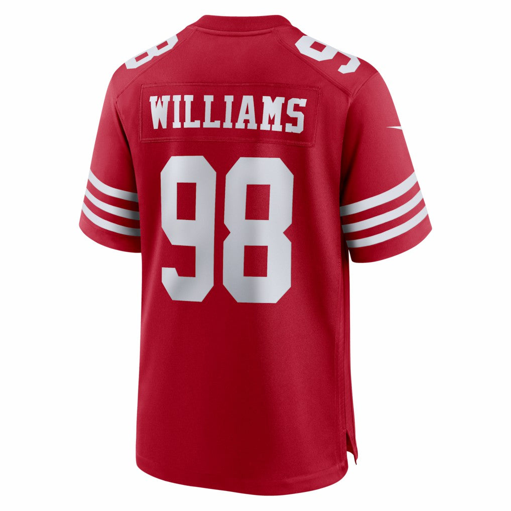 Messiah Swinson San Francisco 49ers Team Game Jersey - Scarlet Jerseys