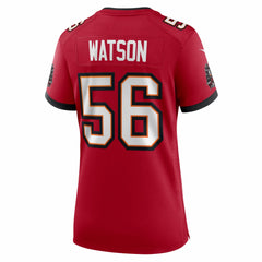 Desmond Watson Tampa Bay Buccaneers Women's Team Game Jersey - Red Jerseys