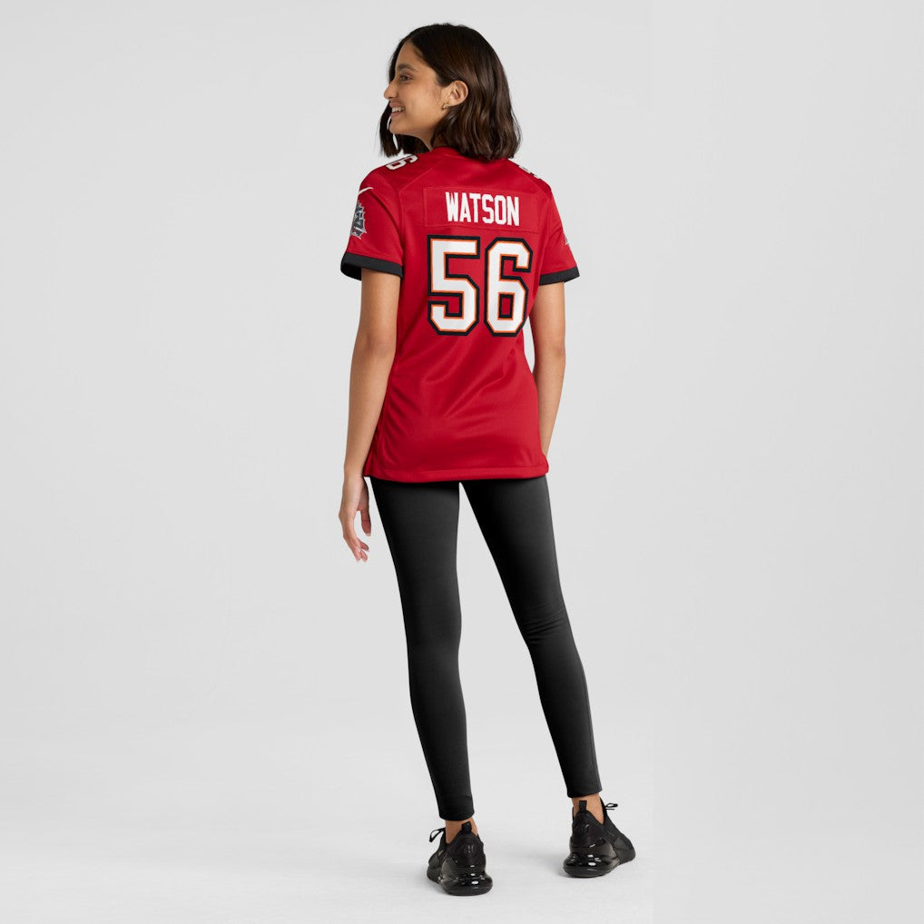 Desmond Watson Tampa Bay Buccaneers Women's Team Game Jersey - Red Jerseys