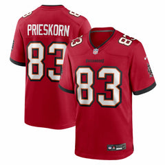 Caden Prieskorn Tampa Bay Buccaneers Team Game Jersey - Red Jerseys