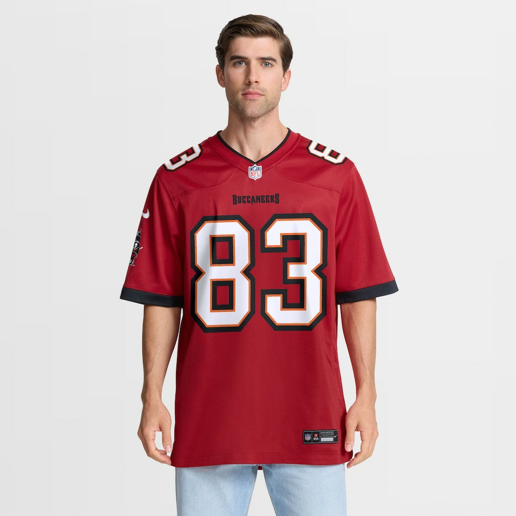 Caden Prieskorn Tampa Bay Buccaneers Team Game Jersey - Red Jerseys
