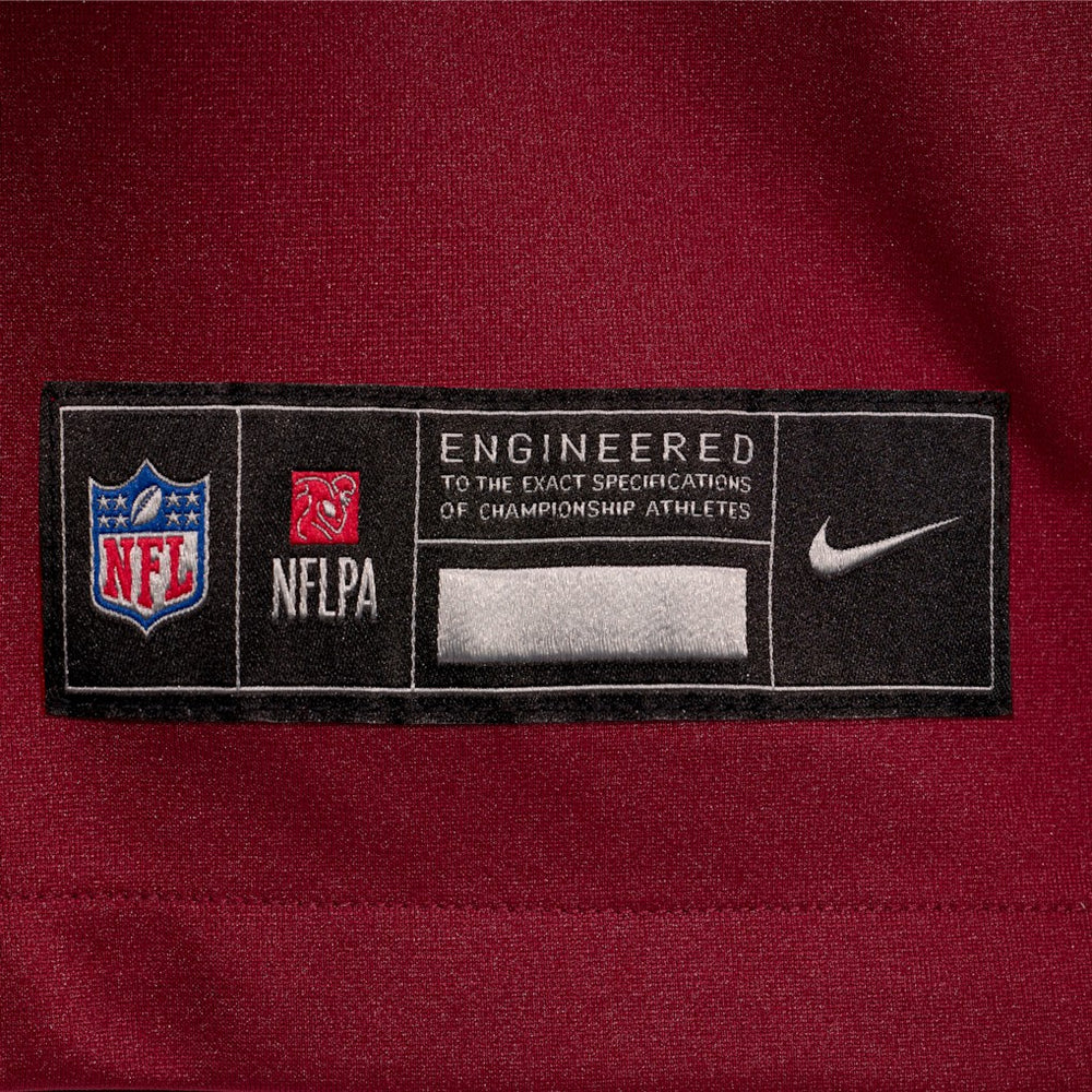 Car'lin Vigers Washington Commanders Team Game Jersey - Burgundy Jerseys