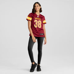 Chase Edmonds Washington Commanders Women's Team Game Jersey - Burgundy Jerseys
