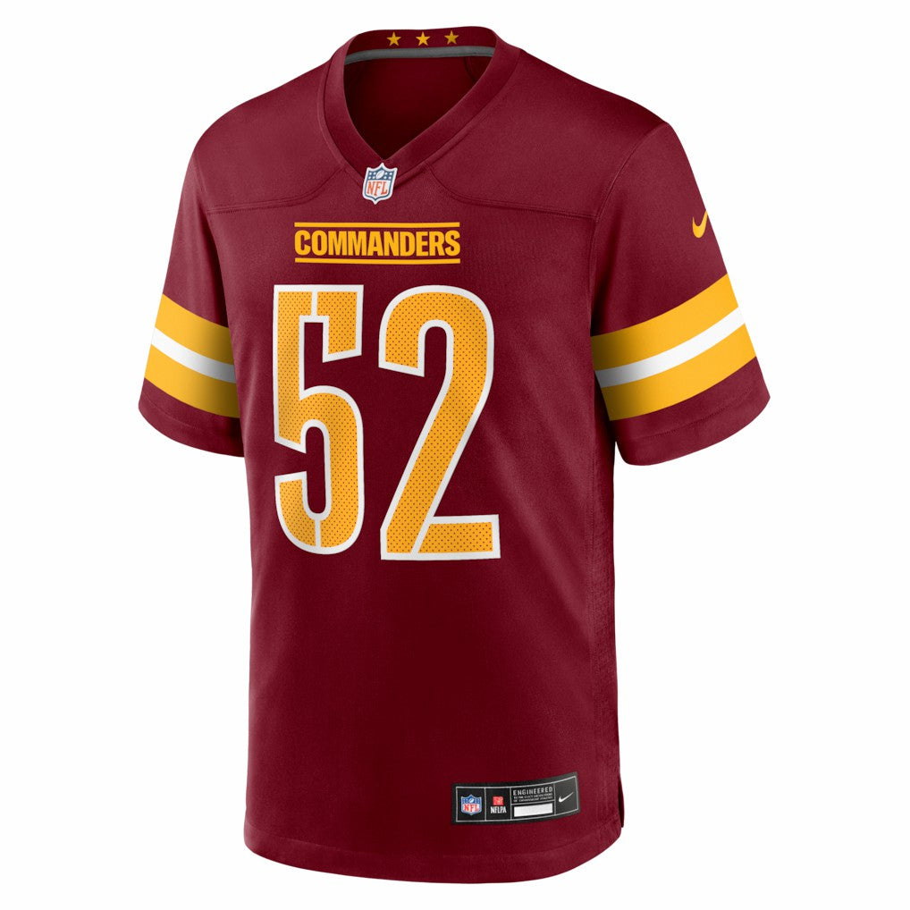 Preston Smith Washington Commanders Team Game Jersey - Burgundy Jerseys