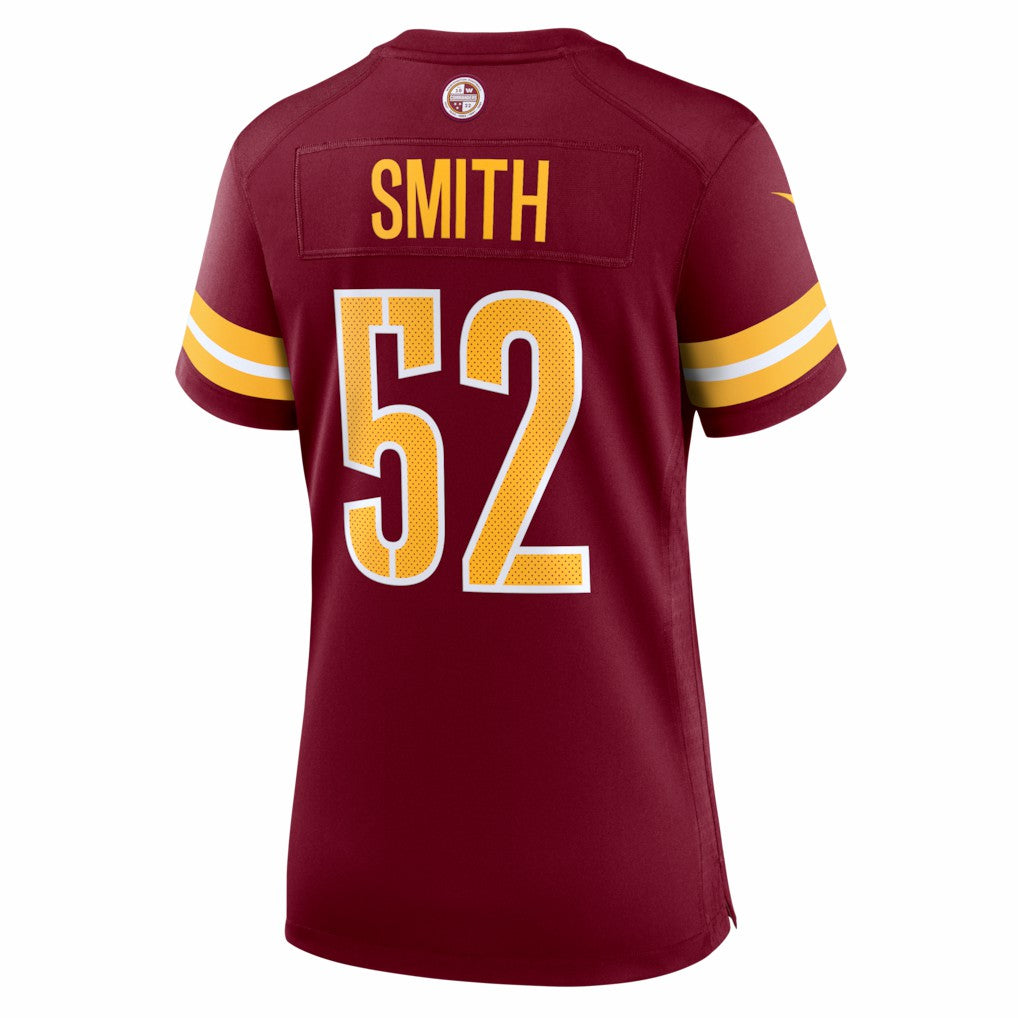 Preston Smith Washington Commanders Women's Team Game Jersey - Burgundy Jerseys