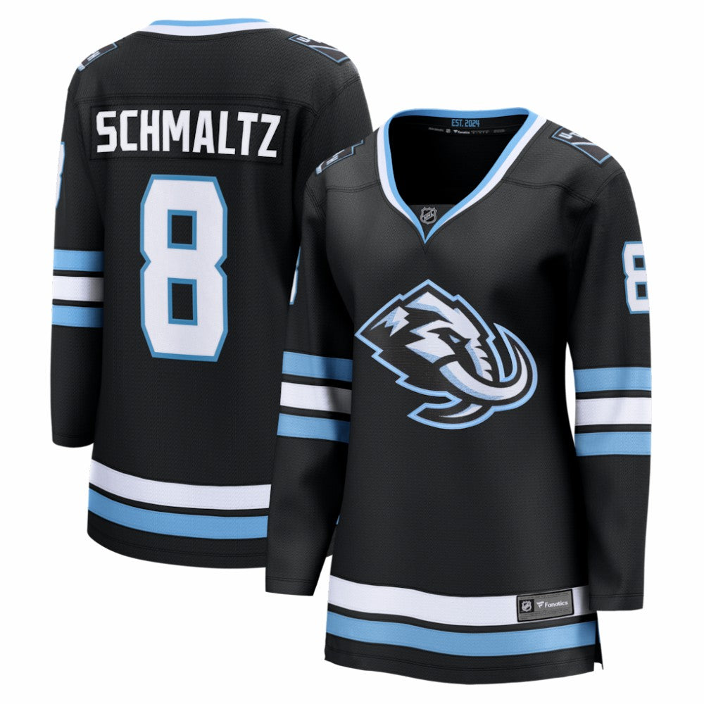 Nick Schmaltz Utah Mammoth Fanatics Women's Home Breakaway Player Jersey - Black | US 203513291