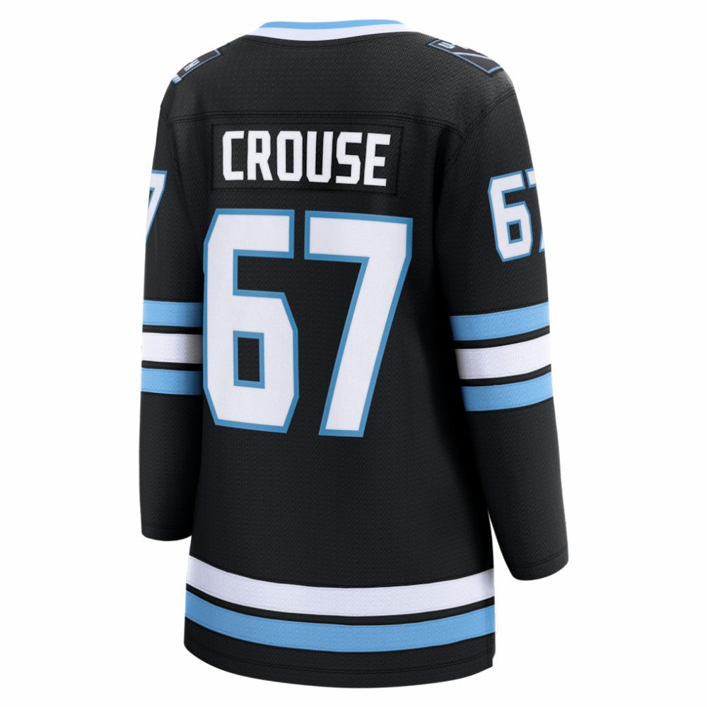 Lawson Crouse Utah Mammoth Fanatics Women's Home Breakaway Player Jersey - Black | US 203513292