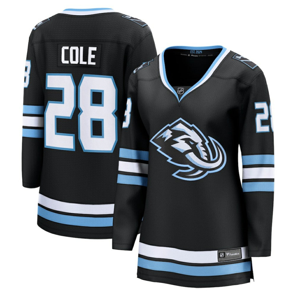 Ian Cole Utah Mammoth Fanatics Women's Home Breakaway Player Jersey - Black | US 203513294